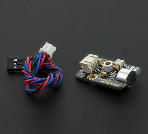WWHの出力が付いている電子ブロックMicの音センサー3.3ボルト- 5ボルト