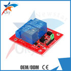 Arduino のための 8cm x 8cm x 5cm の赤板、5V/12V 2 チャネルのリレー モジュール