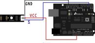 Arduino、デモ コードの CTRT5000 のための赤外線たどるセンサー