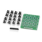 Arduino のための MCU 延長 4 x 4 16 キーのマトリックスのキーボード モジュール