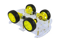 4WD DIYの学校のロボット工学工学プロジェクトのためのスマートなロボットElectroic車のシャーシのキット