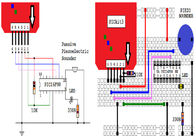 Arduinoのコントローラ ボードの新しい状態のためのPickit 3赤いマイクロチップ プログラマー
