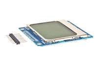 白くおよび青のバックライトのアダプターPCB 84X48 84*48が付いている5110 LCDの表示モジュール
