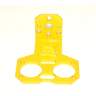 HC-SR04間隔センサーの黄色色2.8 - 3.1の厚さMmののための固定ブラケットのホールダー