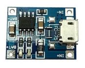 Arduino 1A のリチウム電池/李イオン LED のためのマイクロ USB の充電器板