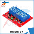 Arduino （赤い板）のための 5V/12V 4 チャネルのリレー モジュール/拡張ボード