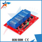 デモ コード 4 チャネルの Arduino のリレー モジュール、5V/12V リレー制御モジュール