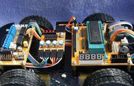 L293D 4wd ドライブ ロボット スマートな車のシャーシは、リモート・コントロール車分けます