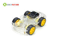 4WD DIY高等学校のゲームのためのスマートな科学のArduino車のロボット/ロボット車のシャーシのキット