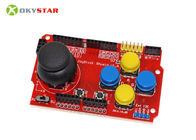 電子ロボット工学のプロジェクトのための赤いゲームのジョイスティックの盾V1.Aの拡張のArduinoのコントローラ ボード