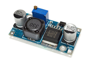 調節可能な青い4A XL6009 DC-DCはArduinoのための倍力コンバーターの電源モジュールを向上させます