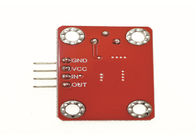 電圧安定器のオーディオ・アンプ モジュール100回の利益赤い色