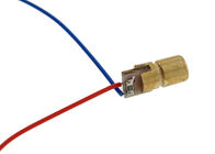 DC 5Vの電子部品、赤い銅のヘッド管が付いている650nm半導体レーザー モジュール