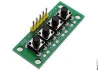 DIYのプロジェクトOKY3530-1のための4つの押しボタンのマトリックスのキーパッド モジュールPCB材料