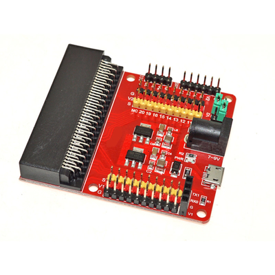 3.3V 5V Arduinoの盾の大蛇のマイクロ ビットのためのプログラミングの拡張用ボードV2
