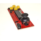 Arduinoの赤い盾のアナログのジョイスティック モジュールDC 4.75 - 12v OEM 150 * 47 * 35mm