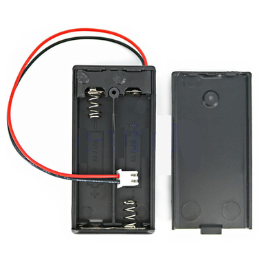 XH2.54コネクター2のカバーが付いている18650電池ケース箱