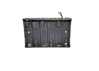 6AA電池の収納箱の電子部品のホールダーの電池ケース