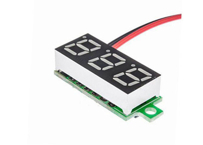小型の0.28" DC 2.5-30V Arduinoセンサー モジュールのデジタル ボルトメータLEDの電圧