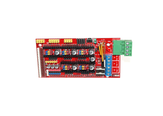 管理委員会のパネルの部品のマザーボード3Dプリンター部品は赤く黒い制御を保護する